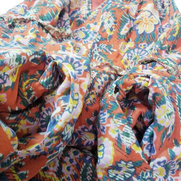 House of Harlow Floral Bohemian Maxi Dress with Pockets - Picture 7 of 13